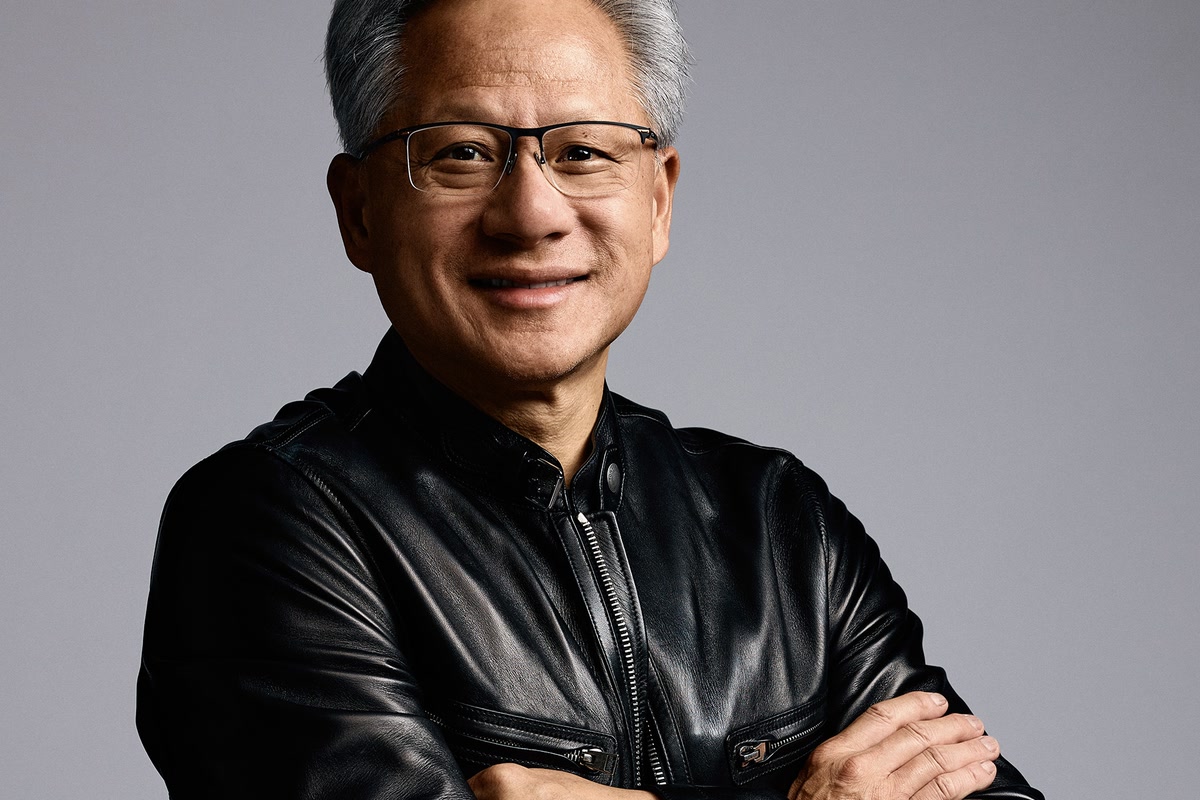 英伟达创始人兼首席执行官黄仁勋官方资料照